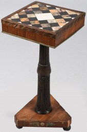 REGENCY BRASS MOUNTED PARCEL-E