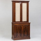 REGENCY BRASS-MOUNTED ROSEWOOD