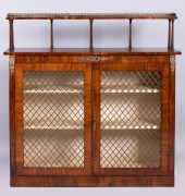 REGENCY BRASS MOUNTED ROSEWOOD