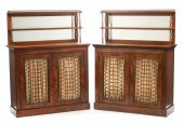 REGENCY BRASS-MOUNTED ROSEWOOD