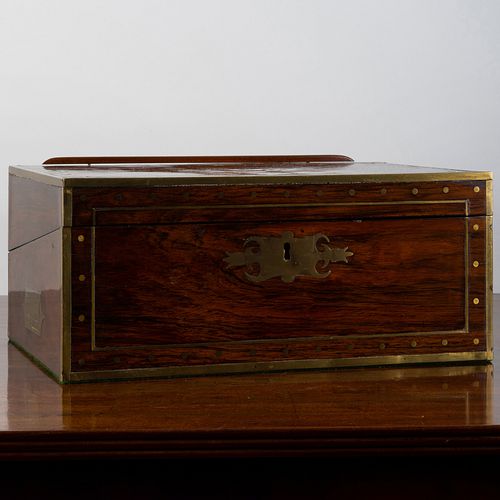 REGENCY BRASS-MOUNTED ROSEWOOD