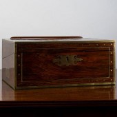 REGENCY BRASS-MOUNTED ROSEWOOD