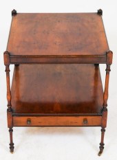 REGENCY BURLWOOD TWO-TIER END