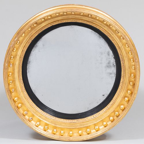 REGENCY CARVED GILTWOOD AND