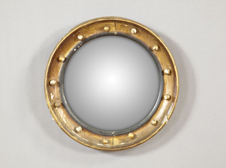 Regency Carved Giltwood Convex