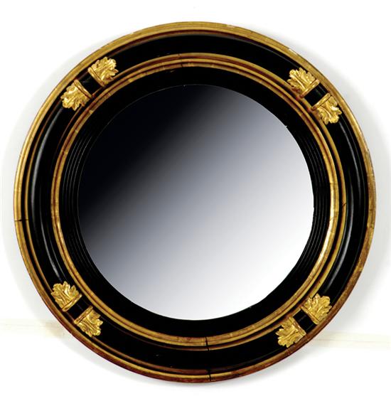 Regency carved giltwood convex