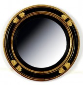 Regency carved giltwood convex