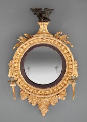 REGENCY CARVED GILTWOOD GIRAND