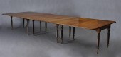 REGENCY CARVED MAHOGANY THREE-