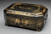 REGENCY CHINOISERIE LACQUERED
