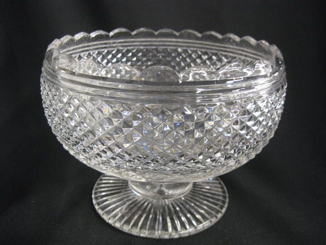 Regency Cut Glass Bowl diamond