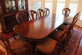 REGENCY DESIGN MAHOGANY 2 PEDE