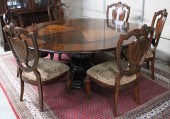 REGENCY DESIGNED MAHOGANY DINI