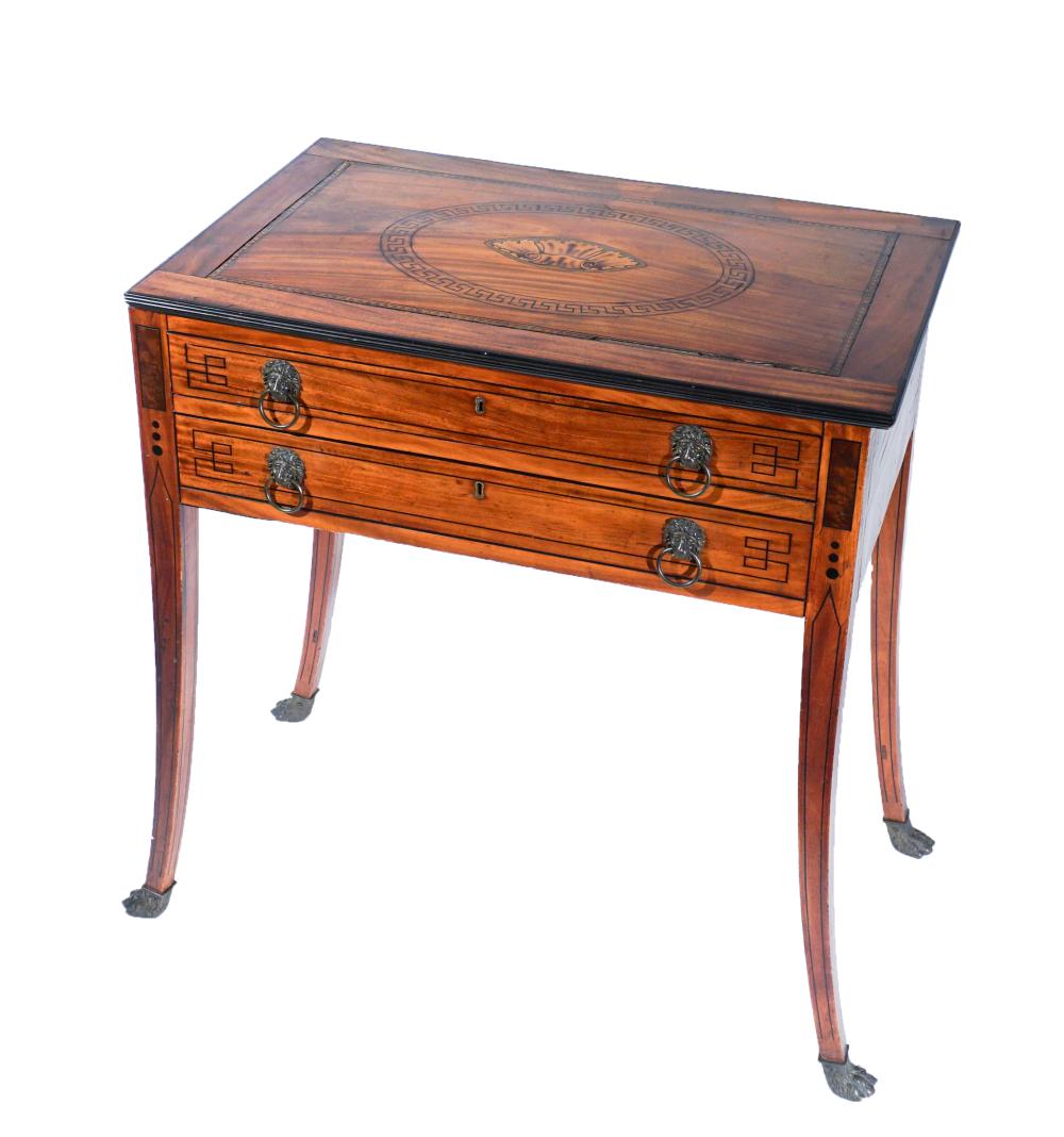 REGENCY EBONIZED AND SATINWOOD