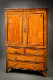 REGENCY EBONIZED INLAID SATINW