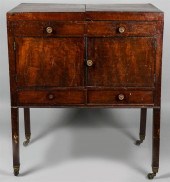 REGENCY EBONY INLAID MAHOGANY