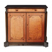 REGENCY EBONY, OAK, AND BURR W