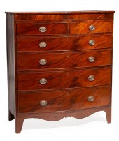 REGENCY FIGURED MAHOGANY BOWFR