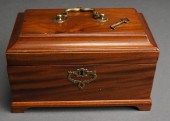 REGENCY FIGURED MAHOGANY SINGL
