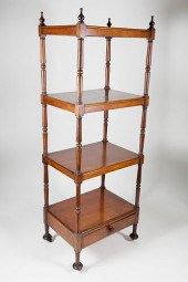 REGENCY FOUR-TIER MAHOGANY ETA