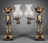 REGENCY GILT AND PATINATED BRO