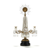 REGENCY GILT BRONZE AND CUT GL