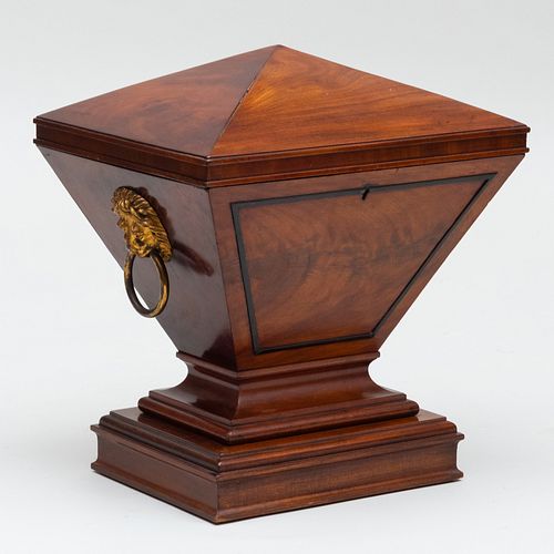 REGENCY GILT-METAL-MOUNTED MAHOGANY
