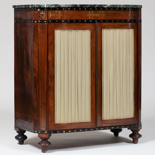 REGENCY GILT-METAL-MOUNTED ROSEWOOD