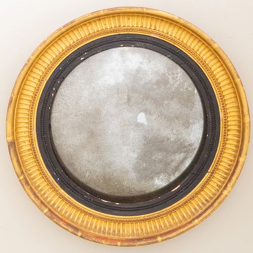REGENCY GILTWOOD AND EBONIZED