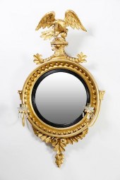 REGENCY GILTWOOD GIRANDOLE MIR