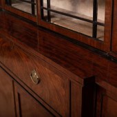 REGENCY INLAID MAHOGANY BREAKF