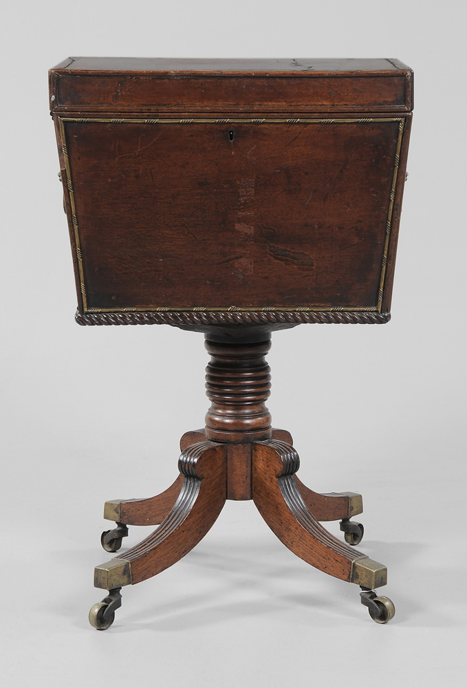 Regency Inlaid Mahogany Cellaret