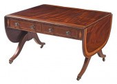 REGENCY INLAID MAHOGANY LOW TA