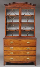 REGENCY INLAID MAHOGANY SECRET