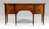 Regency inlaid mahogany sidebo