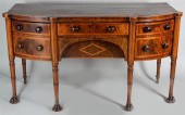 REGENCY INLAID MAHOGANY SIDEBO