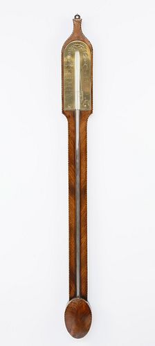 REGENCY INLAID MAHOGANY STICK