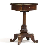 REGENCY INLAID ROSEWOOD SEWING
