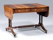 Regency inlaid rosewood sofa t