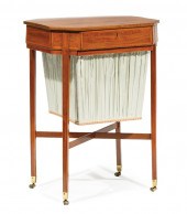REGENCY INLAID SATINWOOD SEWIN