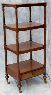 Regency mahogany 3 tier dumb w