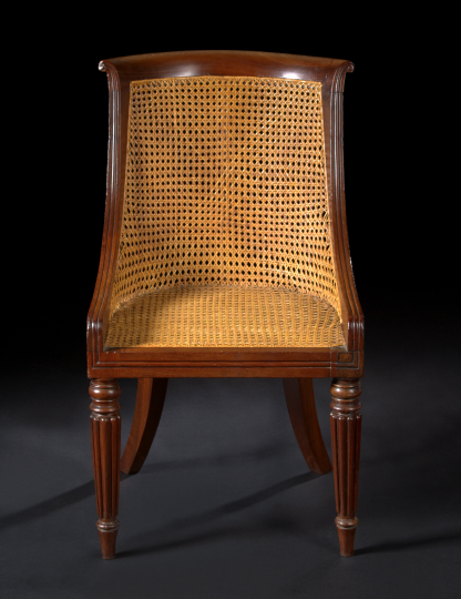 Regency Mahogany and Cane