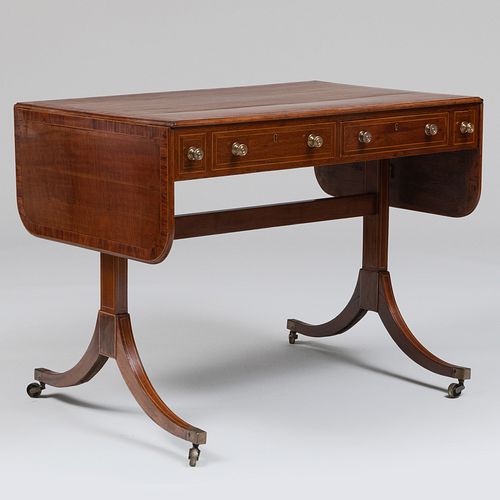 REGENCY MAHOGANY AND KINGWOOD