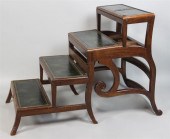 REGENCY MAHOGANY AND LEATHER M