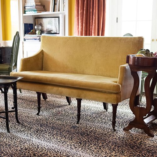 REGENCY MAHOGANY AND VELVET