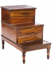 REGENCY MAHOGANY BEDSTEPSRegen