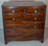 REGENCY MAHOGANY BOW FRONT CHE