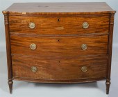 REGENCY MAHOGANY BOW FRONT CHE