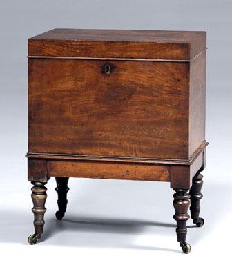 Regency mahogany cellaret,