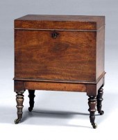 Regency mahogany cellaret, fig